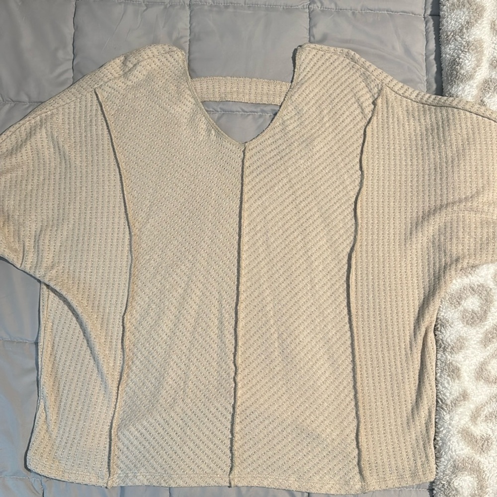 BKE brand large blouse with unique back